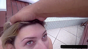 01 - Naughty Blonde Cumming On Dick And Getting Cum In The Face - 1080p