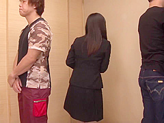 03H1423-A female employee who investigates other people's dicks to develop an artificial vagina