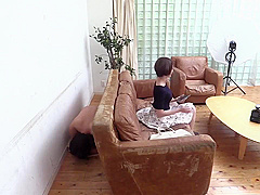 【無】視界侵入!たちまち挿入! ~何も知らない新人女優にビクビクロイヤル中出し2連発~ 吉野まい パート1