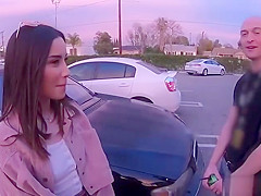 18yo Aria Lee facesits a guy and rides