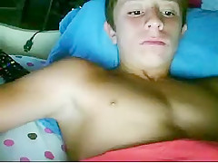18yo Boy Cums On His Abs