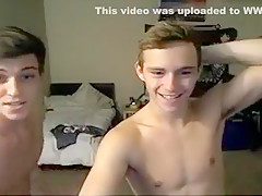 2 Sexiest Athletic Str8 Boys Go Gay,Hot Asses,Cumshots