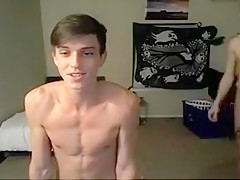 2 Sexiest Athletic Str8 Boys Go Gay,Hot Asses,Cumshots