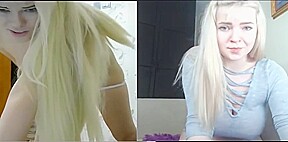 2 sexy 18yo blondes 2cam face off who s sexier?