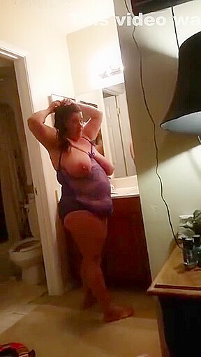 42 Step mother of 2 lighting her cig sexy