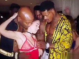 6 blacks tear this beautiful pornstar