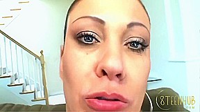 8teenhub Has Her Asspipe Stuffed Full With Twelve Inches Of Dark Meat With Vanessa Videl