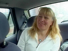A Blonde German Granny In Stockings Loves Riding A Hard Pecker