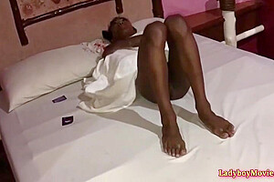 A Real Short Time Experience With Dark Skinned Ladyboy Jina