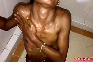 A Real Short Time Experience With Dark Skinned Ladyboy Jina