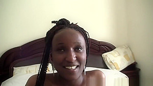 A Very Sexy Amateur Ebony Babe Is Here T Make Her First Sex