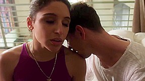 Abella Danger is moaning while getting banged very hard, in the middle of the day