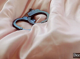 Adria Rae - Handcuffed Hottie Loves Being Dominated