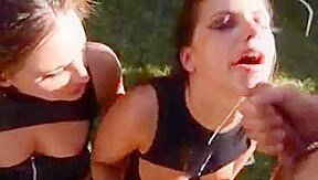 Adriana chechik - gangbang bukkake