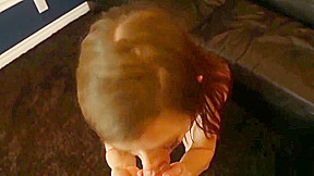 Alexa Nova sucks big cock pov and swallows