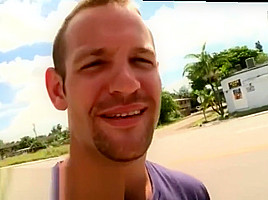 Alex's naked gay men outdoors hot old giving hand job to