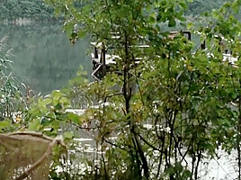 Alicia Vikander - Public nudity, Naked Swimming - Kronjuvelerna (2011)