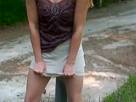 Amanda in Black Dress High Heels and Black Sheer Pantyhose