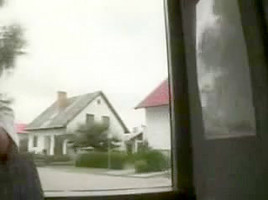 Amateur - Stunning Brunette Exhibitionist Show on Train