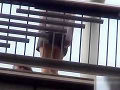 Amateur flashes boobs on cam