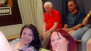 Amateur fucking in orgy