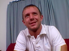 Amateur guy gets introduced to interracial gay sex