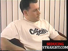 Amateur straight guy smokes after receiving blowjob