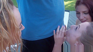 Amateur teens 18+ swap spunk