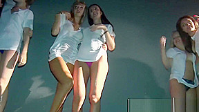 Amateur wet tshirt party