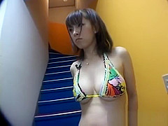 An Mashiro Asian model is nude in public part5