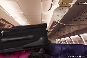 Ariel Demure In Trans Am Stewardess Is One Kinky Bitch