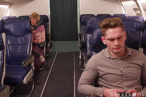 Ariel Demure In Trans Am Stewardess Is One Kinky Bitch