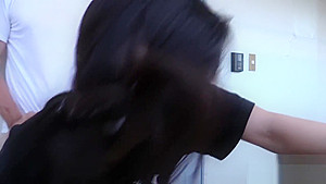 Asian Cum Slut Fucks Guy By Subway Station