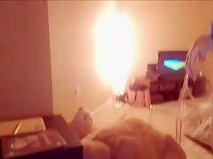 Asian Girl Grinds On Webcam