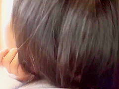 Asian Slut Gives A Guy A Blowjob In Pov Until She Makes Him Cum