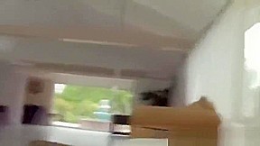 Asian amateur gets fingered then sucks a big cock