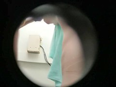 Asian girl fucked and spied through shower room wall hole snr33