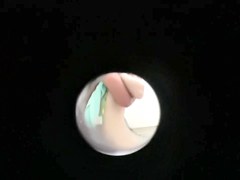 Asian girl fucked and spied through shower room wall hole snr33