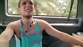 Asian man gay sex in public The Neighbor Fucks On The BaitBus