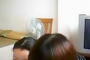 Asian unsecured webcam Step mom and Step daughter 1