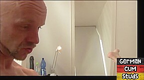 Asslicking DILF bareback pounded by jock till cumshot