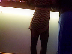 At a wedding in the restaurant 