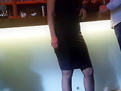 At a wedding in the restaurant 
