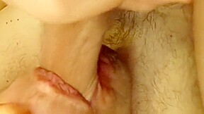 Autofellatio - Self suck and cum in my mouth #8