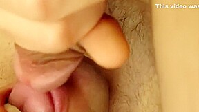 Autofellatio - Self suck and cum in my mouth #8
