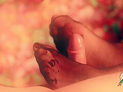 Avl#1 Mistress Nylon Footjob - Vintage
