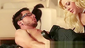 BABES – Classy blonde Courtney Taylor gets titty fucked for newyears