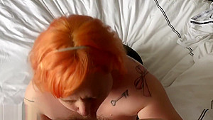 BBW Courtney Trouble BJ and Deepthroat