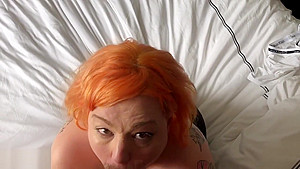 BBW Courtney Trouble BJ and Deepthroat