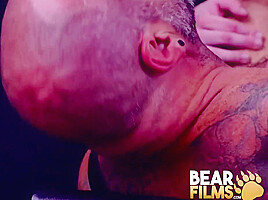 BEARFILMS Bears Sean Knight And Scotty Rage Bareback Roughly